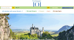 Desktop Screenshot of germany101.com